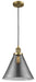 Innovations - 201C-BB-G43-L-LED - LED Mini Pendant - Franklin Restoration - Brushed Brass