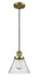 Innovations - 201C-BB-G44-LED - LED Mini Pendant - Franklin Restoration - Brushed Brass