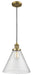 Innovations - 201C-BB-G44-L-LED - LED Mini Pendant - Franklin Restoration - Brushed Brass