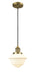 Innovations - 201C-BB-G531 - One Light Mini Pendant - Franklin Restoration - Brushed Brass