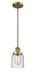Innovations - 201C-BB-G54-LED - LED Mini Pendant - Franklin Restoration - Brushed Brass
