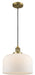 Innovations - 201C-BB-G71-L-LED - LED Mini Pendant - Franklin Restoration - Brushed Brass