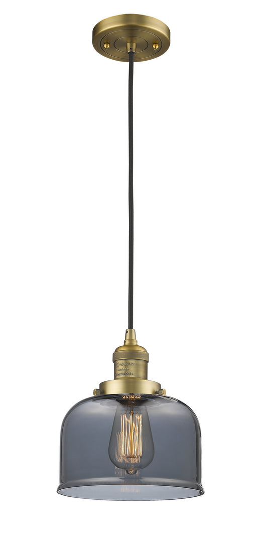 Innovations - 201C-BB-G73-LED - LED Mini Pendant - Franklin Restoration - Brushed Brass