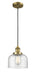 Innovations - 201C-BB-G74-LED - LED Mini Pendant - Franklin Restoration - Brushed Brass