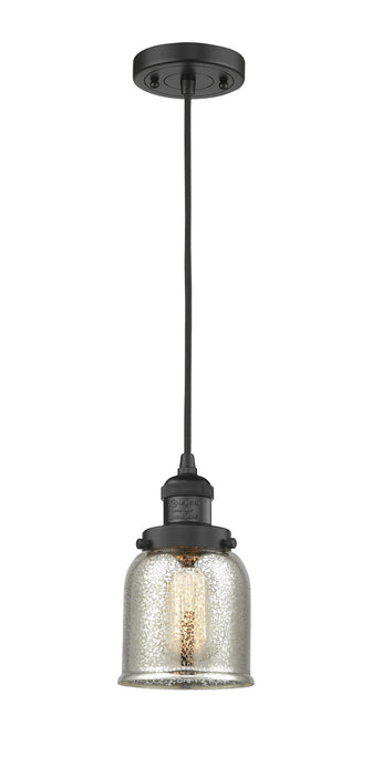 Innovations - 201C-BK-G58 - One Light Mini Pendant - Franklin Restoration - Matte Black