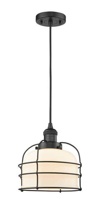 Innovations - 201C-BK-G71-CE-LED - LED Mini Pendant - Franklin Restoration - Matte Black
