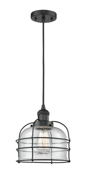 Innovations - 201C-BK-G74-CE - One Light Mini Pendant - Franklin Restoration - Matte Black