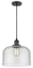 Innovations - 201C-BK-G74-L - One Light Mini Pendant - Franklin Restoration - Matte Black