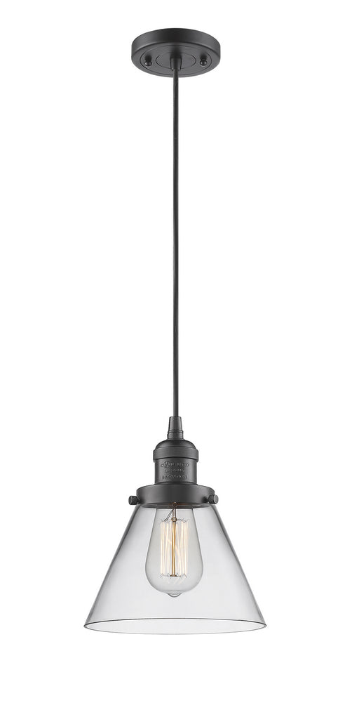 Innovations - 201C-OB-G42-LED - LED Mini Pendant - Franklin Restoration - Oil Rubbed Bronze