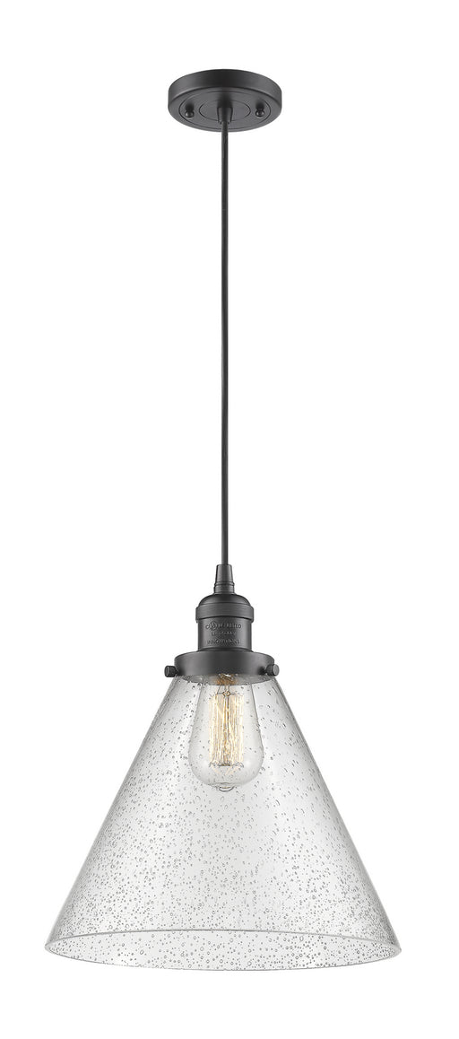 Innovations - 201C-OB-G44-L - One Light Mini Pendant - Franklin Restoration - Oil Rubbed Bronze