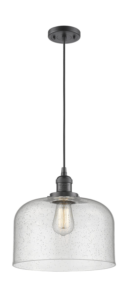 Innovations - 201C-OB-G74-L-LED - LED Mini Pendant - Franklin Restoration - Oil Rubbed Bronze