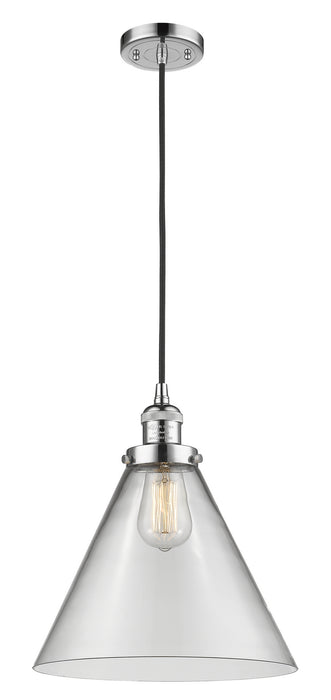 Innovations - 201C-PC-G42-L - One Light Mini Pendant - Franklin Restoration - Polished Chrome