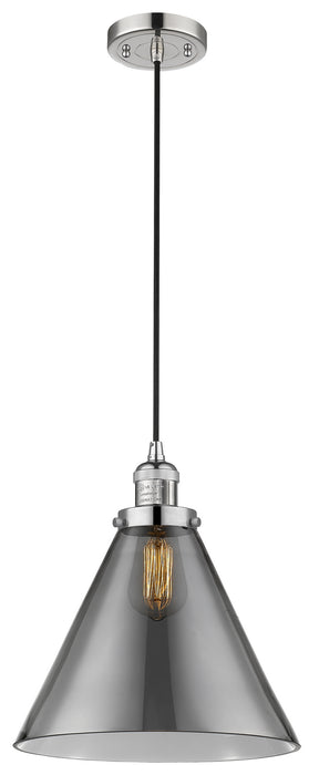 Innovations - 201C-PN-G43-L-LED - LED Mini Pendant - Franklin Restoration - Polished Nickel