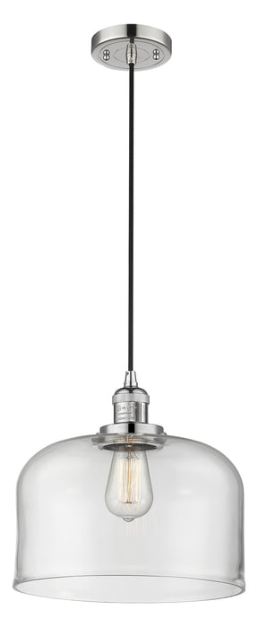 Innovations - 201C-PN-G72-L-LED - LED Mini Pendant - Franklin Restoration - Polished Nickel