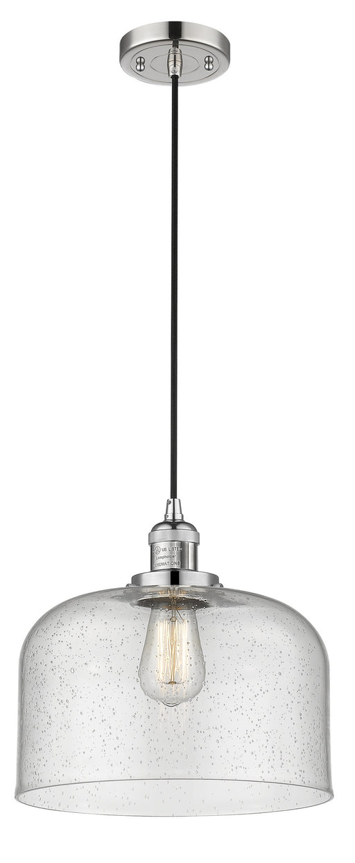 Innovations - 201C-PN-G74-L - One Light Mini Pendant - Franklin Restoration - Polished Nickel