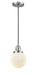 Innovations - 201C-SN-G201-6 - One Light Mini Pendant - Franklin Restoration - Brushed Satin Nickel