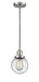 Innovations - 201C-SN-G204-6 - One Light Mini Pendant - Franklin Restoration - Brushed Satin Nickel