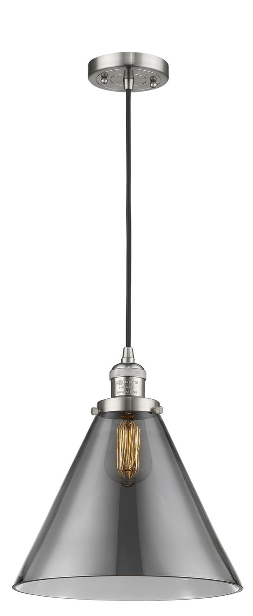 Innovations - 201C-SN-G43-L-LED - LED Mini Pendant - Franklin Restoration - Brushed Satin Nickel