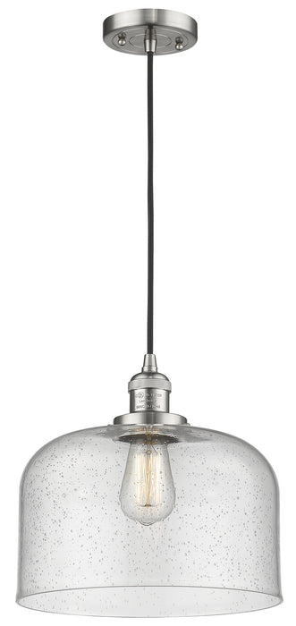 Innovations - 201C-SN-G74-L - One Light Mini Pendant - Franklin Restoration - Brushed Satin Nickel