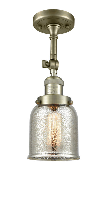 Innovations - 201F-AB-G58 - One Light Semi-Flush Mount - Franklin Restoration - Antique Brass