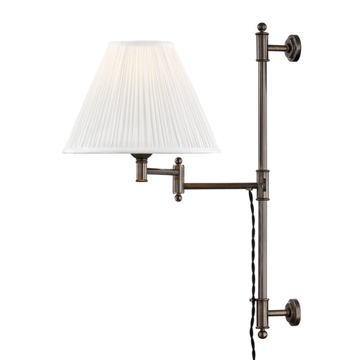 Hudson Valley - MDS104-DB - One Light Wall Sconce - Classic No.1 - Distressed Bronze