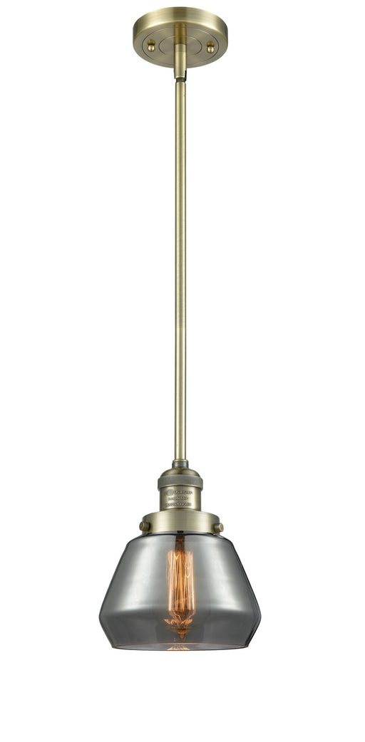 Innovations - 201S-AB-G173 - One Light Mini Pendant - Franklin Restoration - Antique Brass