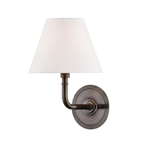 Hudson Valley - MDS600-DB - One Light Wall Sconce - Signature No.1 - Distressed Bronze
