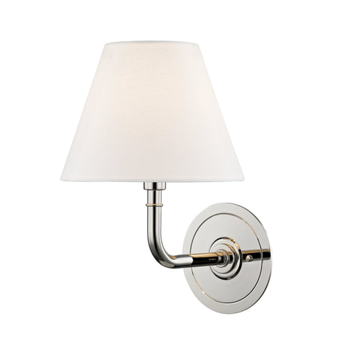 Hudson Valley - MDS600-PN - One Light Wall Sconce - Signature No.1 - Polished Nickel