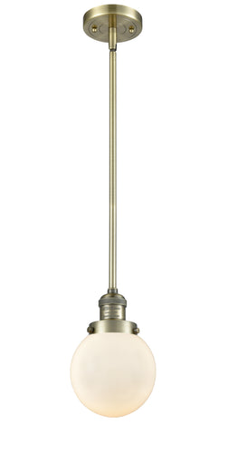 Franklin Restoration One Light Mini Pendant Antique Brass