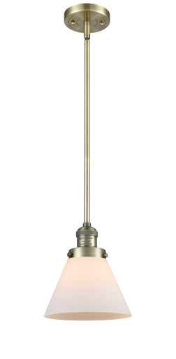 Franklin Restoration LED Mini Pendant Antique Brass