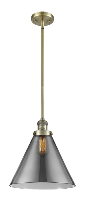 Innovations - 201S-AB-G43-L - One Light Mini Pendant - Franklin Restoration - Antique Brass