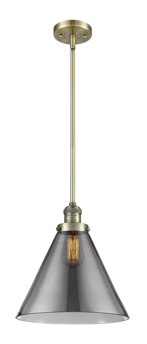 Innovations - 201S-AB-G43-L - One Light Mini Pendant - Franklin Restoration - Antique Brass