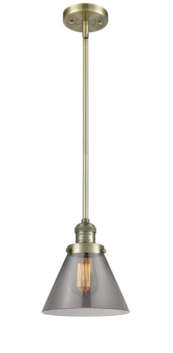 Innovations - 201S-AB-G43-LED - LED Mini Pendant - Franklin Restoration - Antique Brass