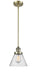 Innovations - 201S-AB-G44 - One Light Mini Pendant - Franklin Restoration - Antique Brass