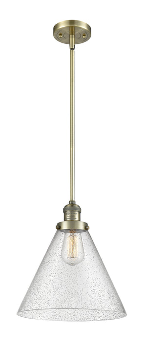 Innovations - 201S-AB-G44-L-LED - LED Mini Pendant - Franklin Restoration - Antique Brass