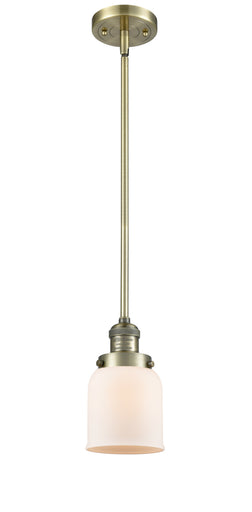 Franklin Restoration One Light Mini Pendant Antique Brass