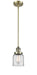 Innovations - 201S-AB-G52-LED - LED Mini Pendant - Franklin Restoration - Antique Brass