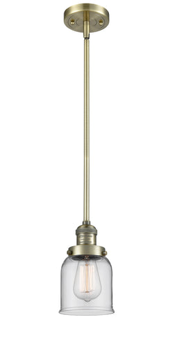 Franklin Restoration LED Mini Pendant Antique Brass