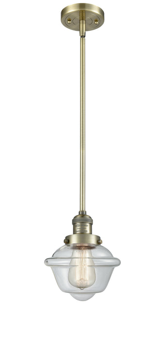 Innovations - 201S-AB-G532 - One Light Mini Pendant - Franklin Restoration - Antique Brass