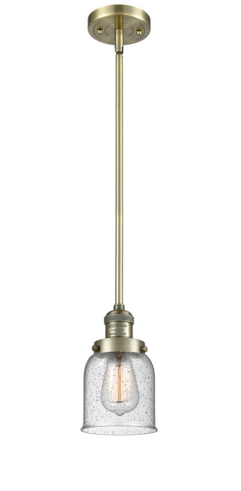 Innovations - 201S-AB-G54-LED - LED Mini Pendant - Franklin Restoration - Antique Brass
