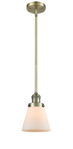 Franklin Restoration One Light Mini Pendant Antique Brass