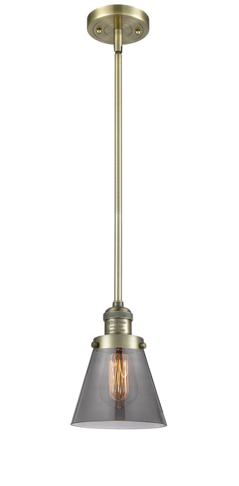Innovations - 201S-AB-G63 - One Light Mini Pendant - Franklin Restoration - Antique Brass