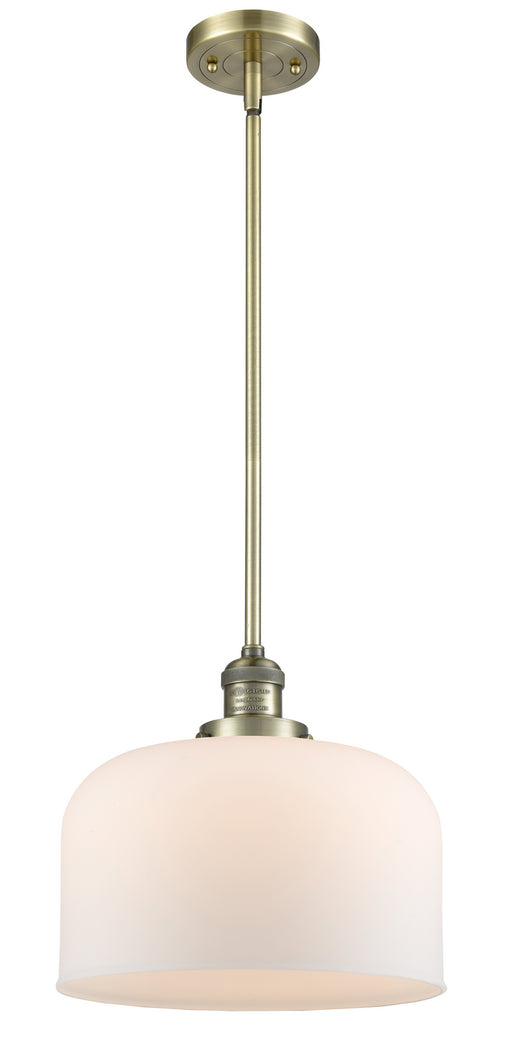 Innovations - 201S-AB-G71-L - One Light Mini Pendant - Franklin Restoration - Antique Brass