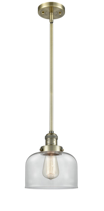 Innovations - 201S-AB-G72 - One Light Mini Pendant - Franklin Restoration - Antique Brass