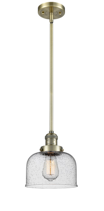 Innovations - 201S-AB-G74 - One Light Mini Pendant - Franklin Restoration - Antique Brass