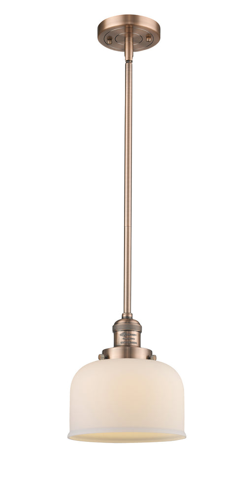 Innovations - 201S-AC-G71-LED - LED Mini Pendant - Franklin Restoration - Antique Copper