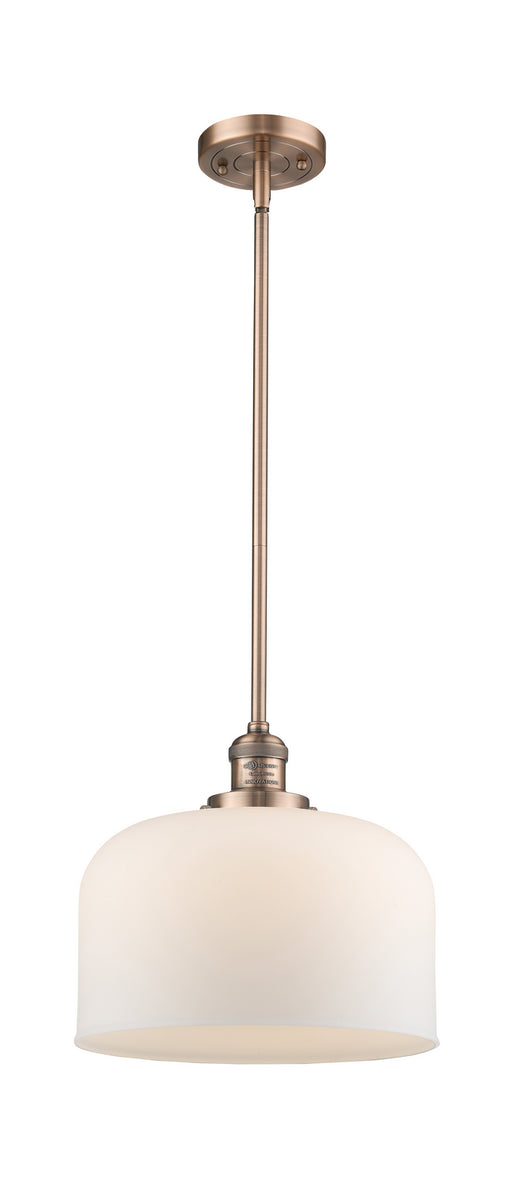 Innovations - 201S-AC-G71-L-LED - LED Mini Pendant - Franklin Restoration - Antique Copper