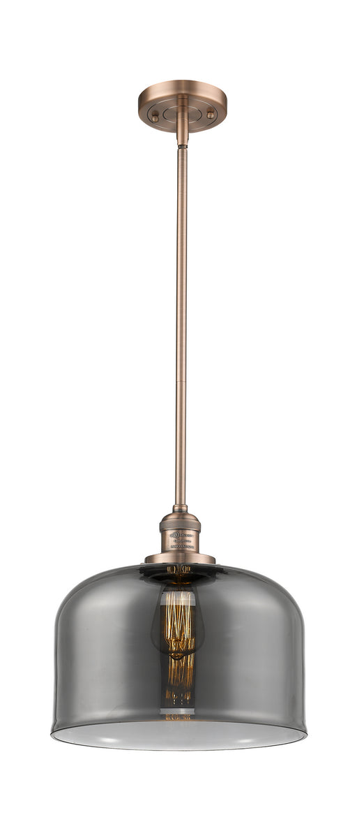 Innovations - 201S-AC-G73-L - One Light Mini Pendant - Franklin Restoration - Antique Copper