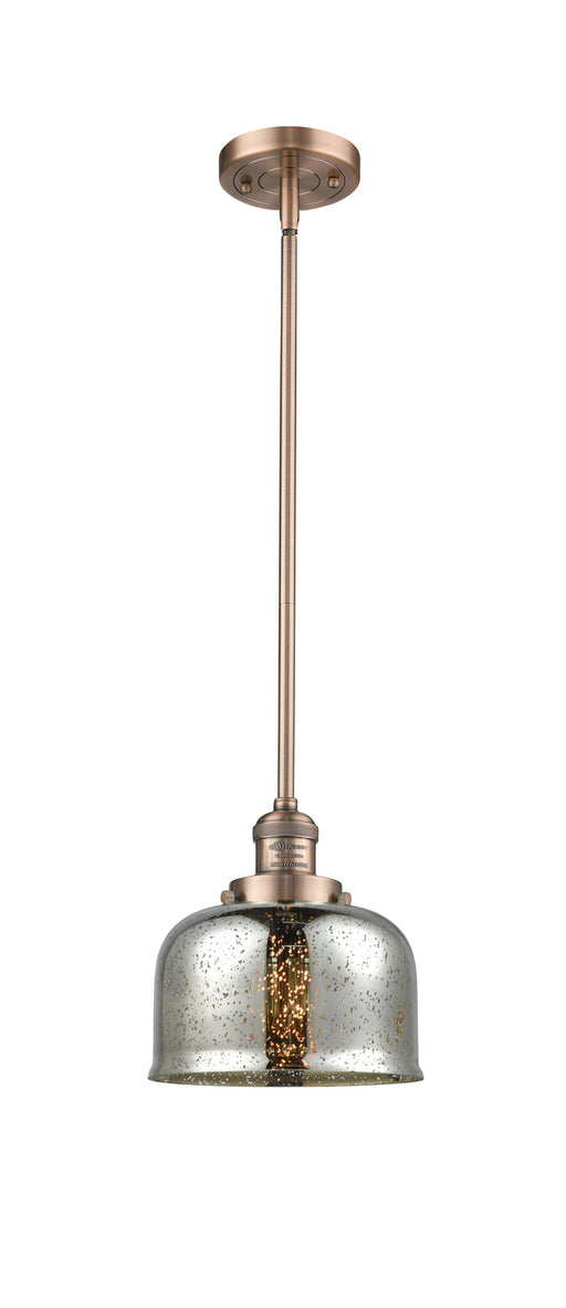 Innovations - 201S-AC-G78-LED - LED Mini Pendant - Franklin Restoration - Antique Copper