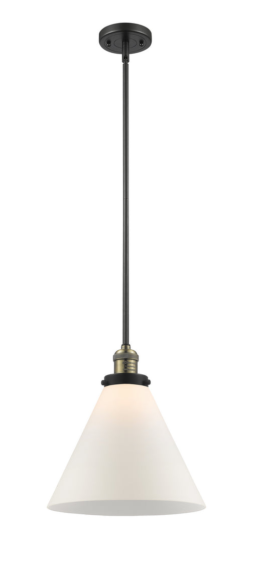 Innovations - 201S-BAB-G41-L-LED - LED Mini Pendant - Franklin Restoration - Black Antique Brass